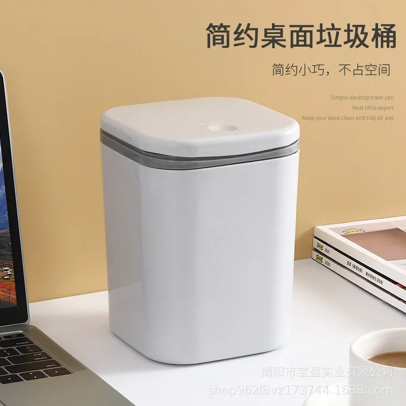 Commercial Kitchen Trash Can - Poubelle en plastique avec couvercle à