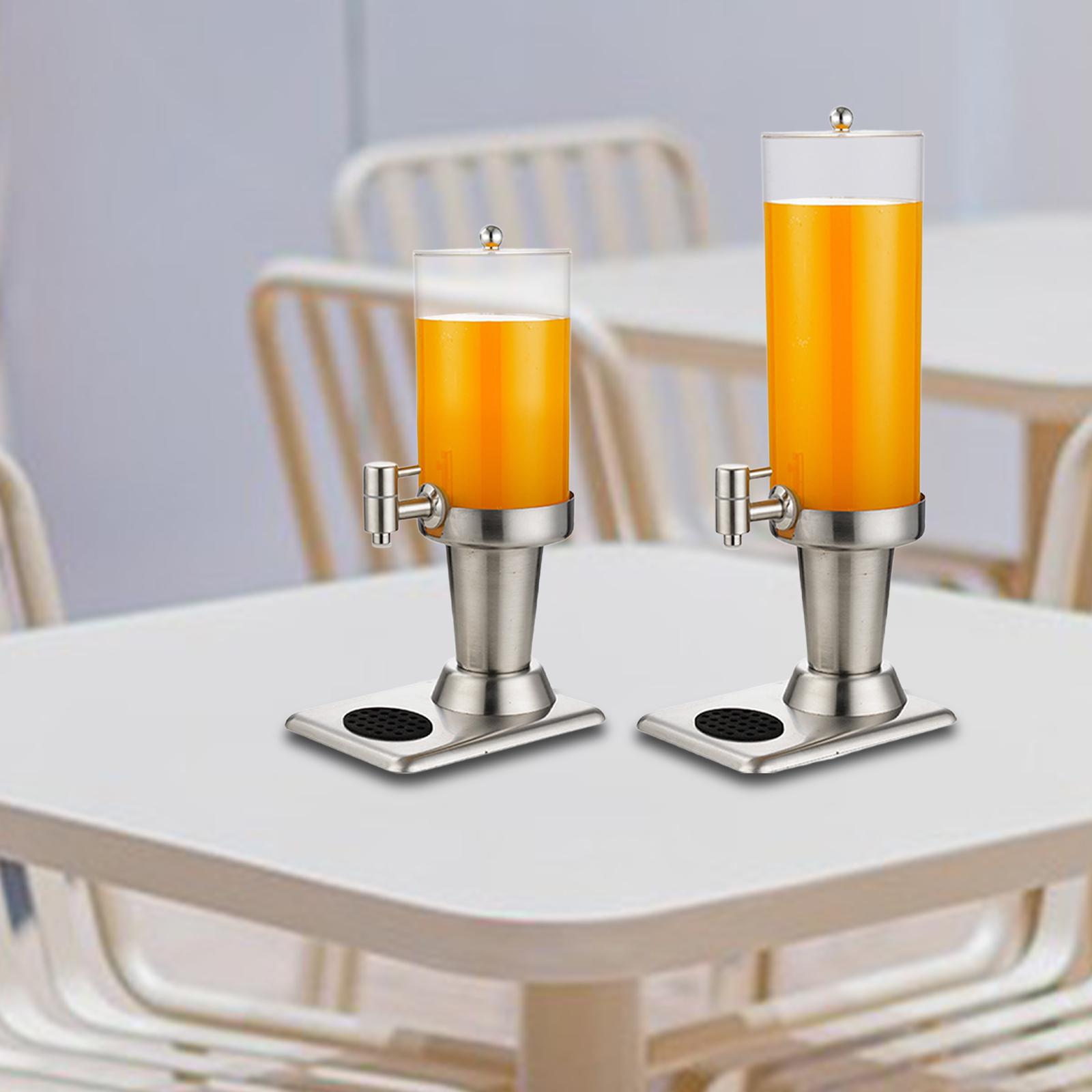 Cold Drink Dispenser - Distributeur de boissons transparent en forme