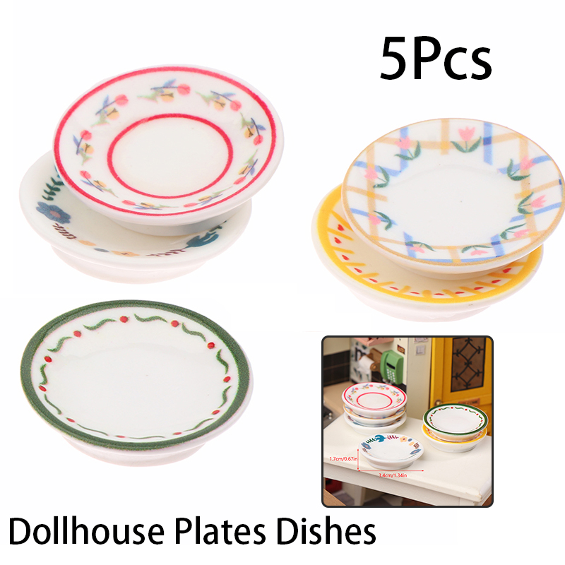Commercial Kitchen Setup - Mini assiettes pour maison de poupée
