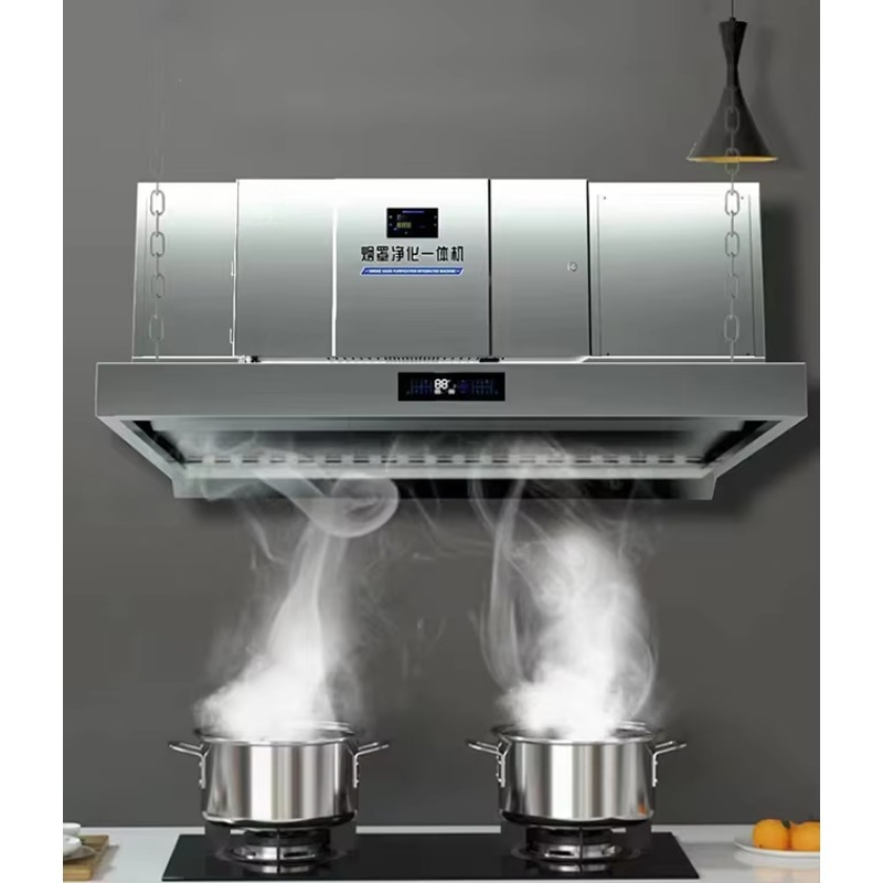 Commercial Exhaust Hood - Purificateur d'air électrostatique intégré personnalisé ESP,