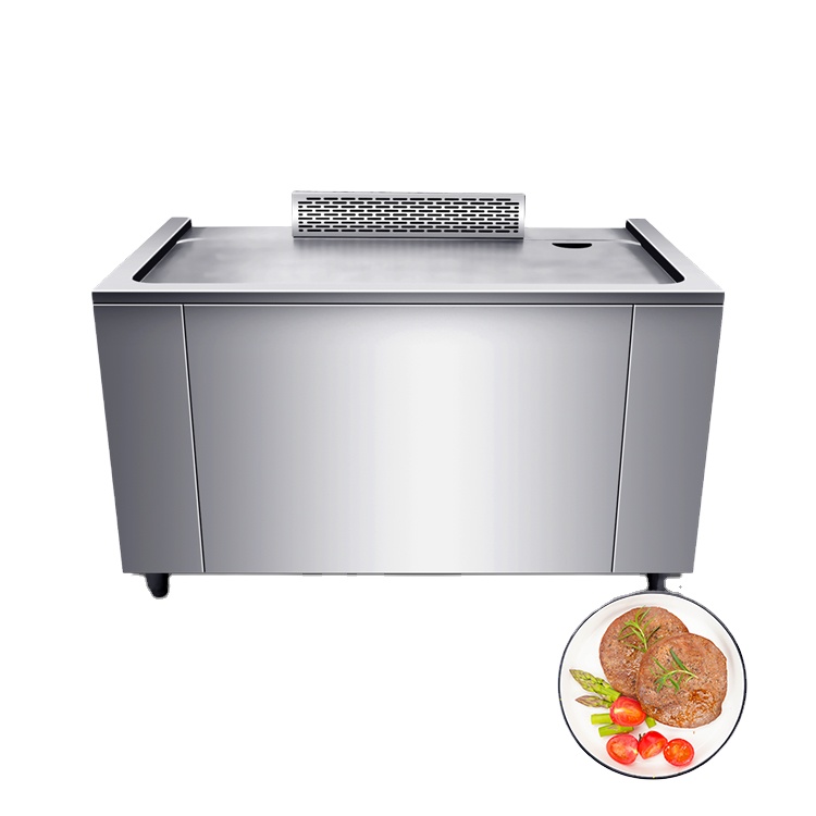 Teppanyaki Grill Table - Table Teppanyaki en acier inoxydable de