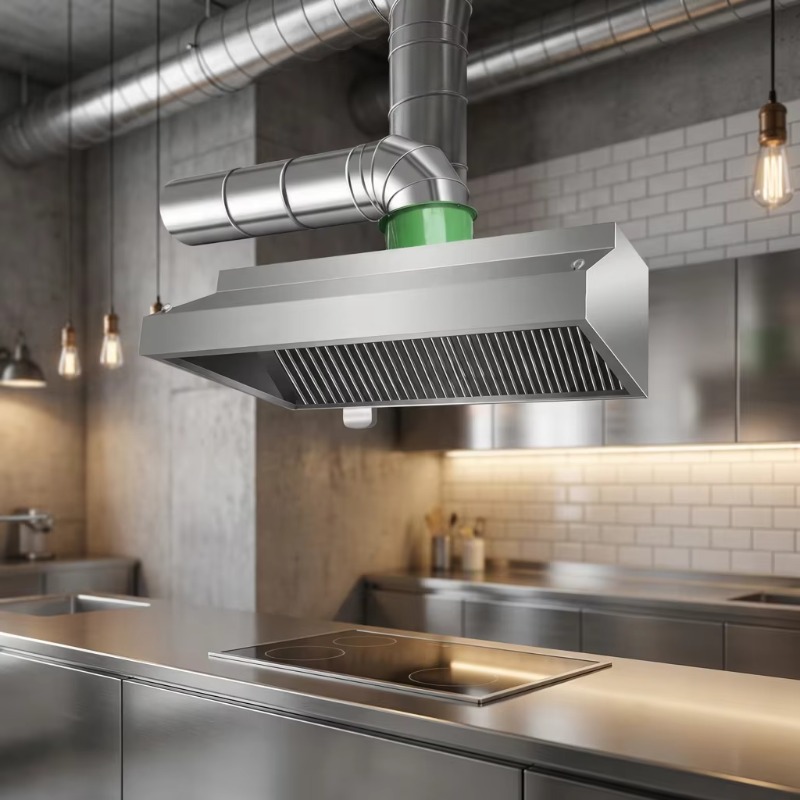 Commercial Exhaust Hood - Hotte de cuisine murale commerciale personnalisable