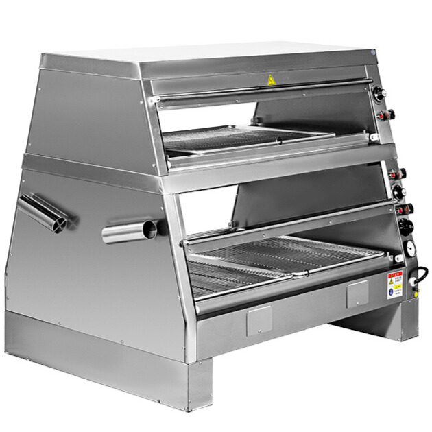 Food Warmer Display - Vitrine chauffante commerciale de comptoir en