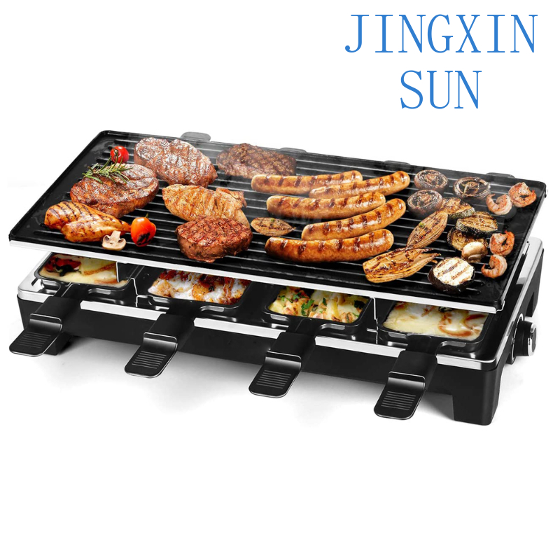 Teppanyaki Grill Table - Table Teppanyaki électrique 1500W, gril électrique