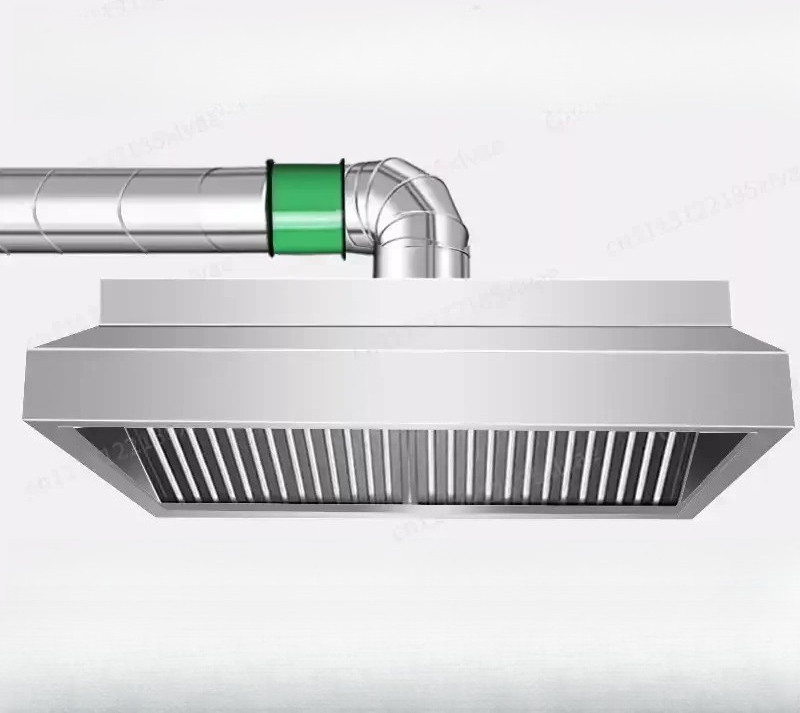 Commercial Exhaust Hood - Hotte aspirante en acier inoxydable épaissi,
