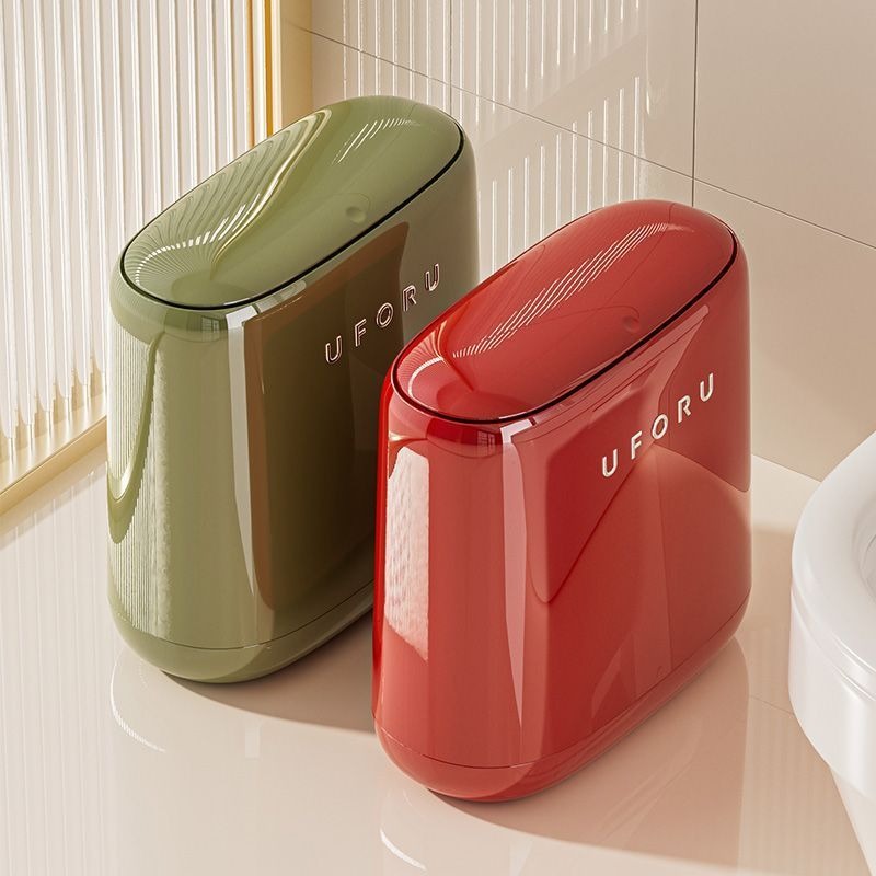 Commercial Kitchen Trash Can - Poubelle étroite en plastique pour salle