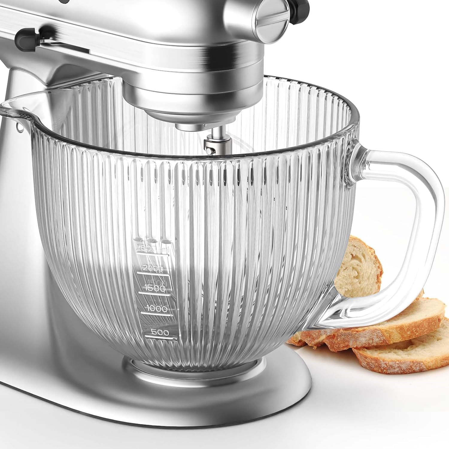 Commercial Kitchen Aid Mixer - GVODE Bol en verre pour mélangeur