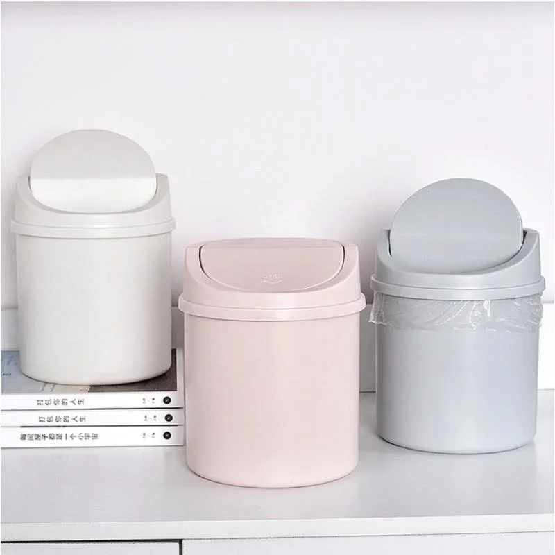 Commercial Kitchen Trash Can - Mini poubelle de bureau avec couvercle,
