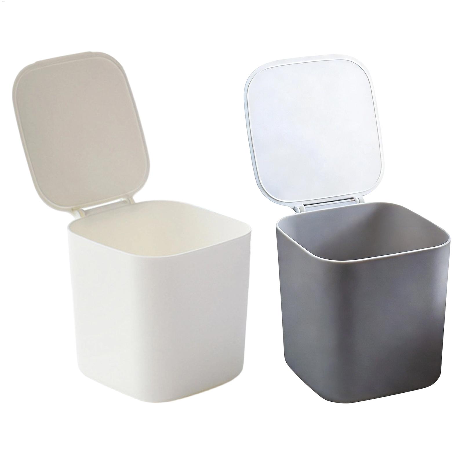 Commercial Kitchen Trash Can - Mini poubelle avec couvercle, petite poubelle