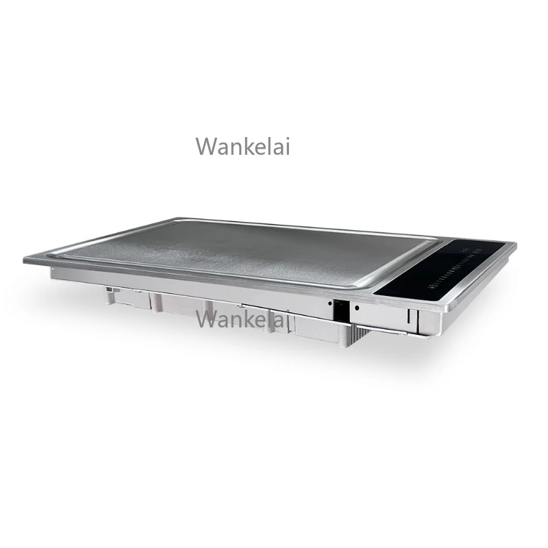 Teppanyaki Grill Table - Grill Teppanyaki électrique Commercial à Induction,