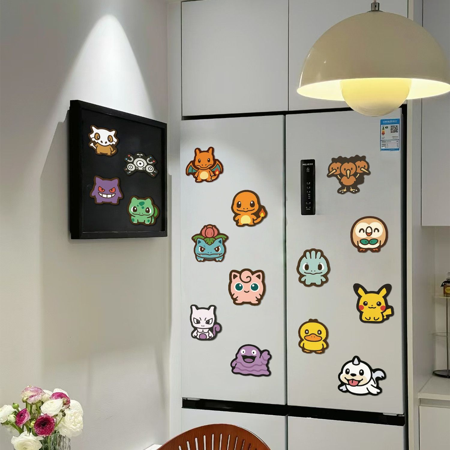 Commercial Kitchen Setup - Aimants de réfrigérateur Pokémon multi-styles en