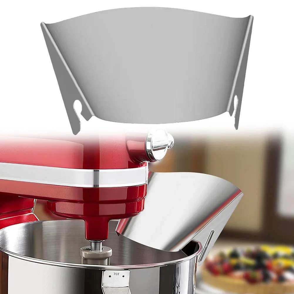 Commercial Kitchen Aid Mixer - Bouclier verseur en acier inoxydable pour