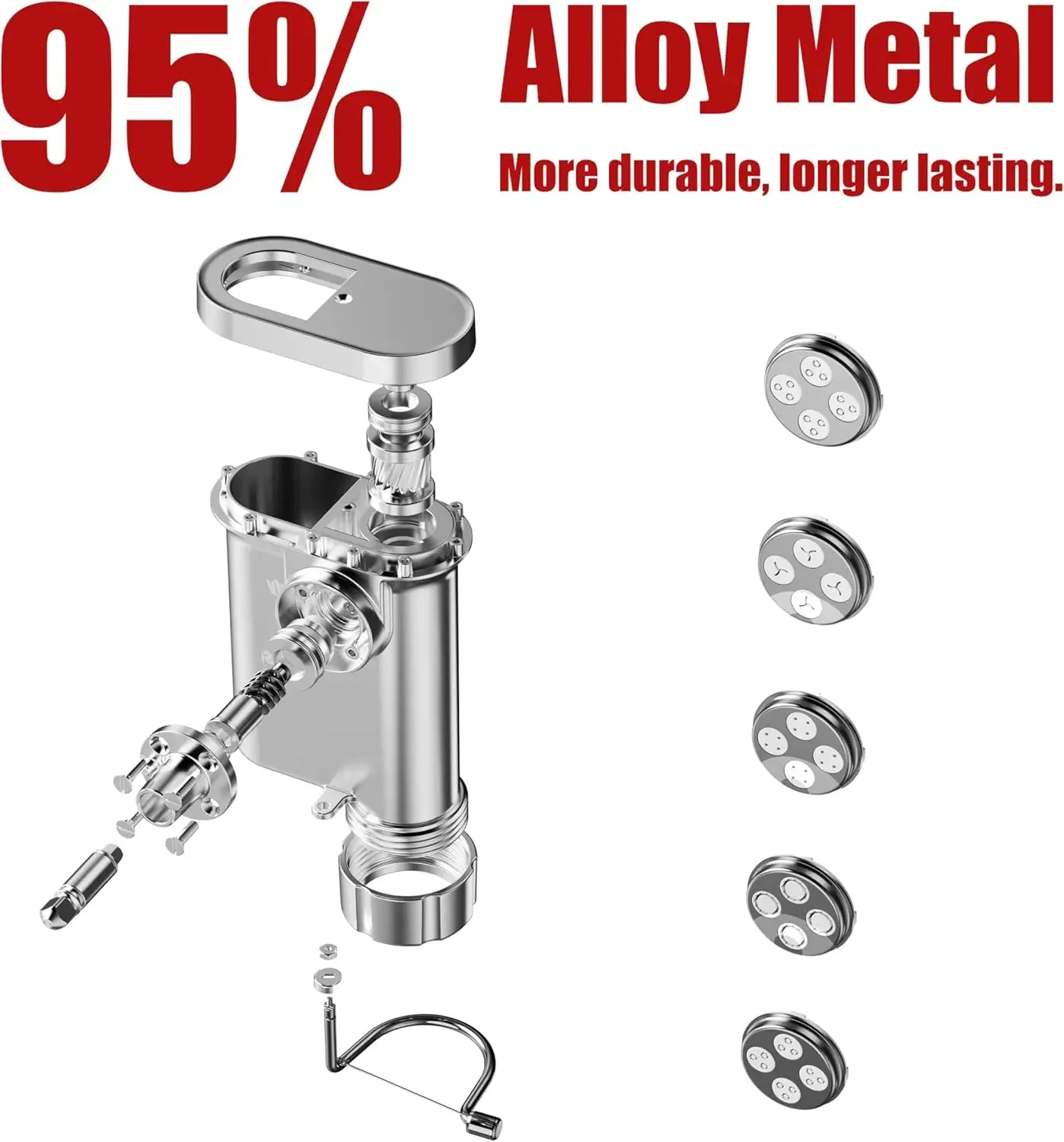 Commercial Kitchen Aid Mixer - Accessoire de machine à pâtes en