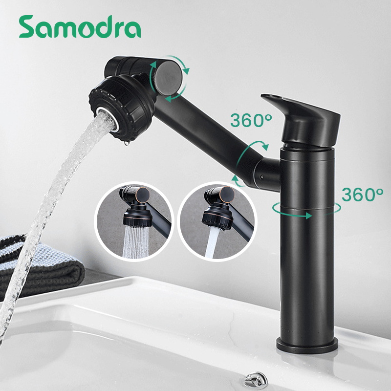Commercial Kitchen Mixer Tap - Robinet noir pour éviers de cuisine