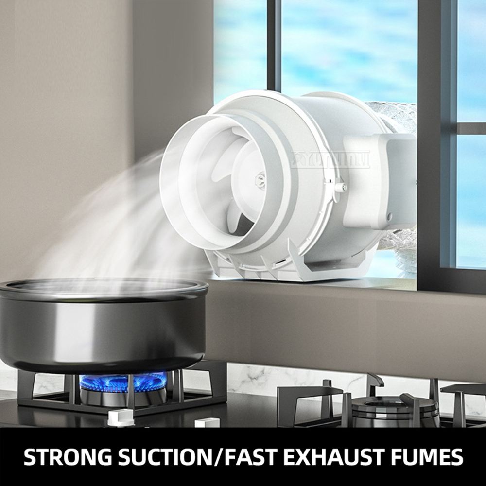 Commercial Exhaust Hood - Ventilateur de Conduit Centrifuge pour Cuisine