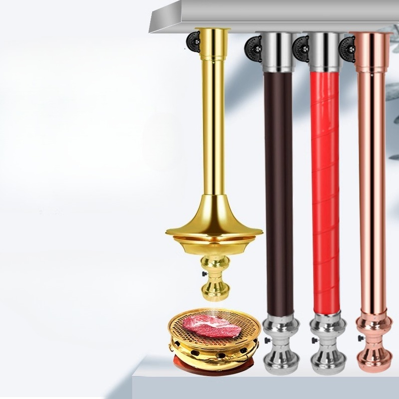 Commercial Exhaust Hood - Hotte d'échappement télescopique pour barbecue coréen,