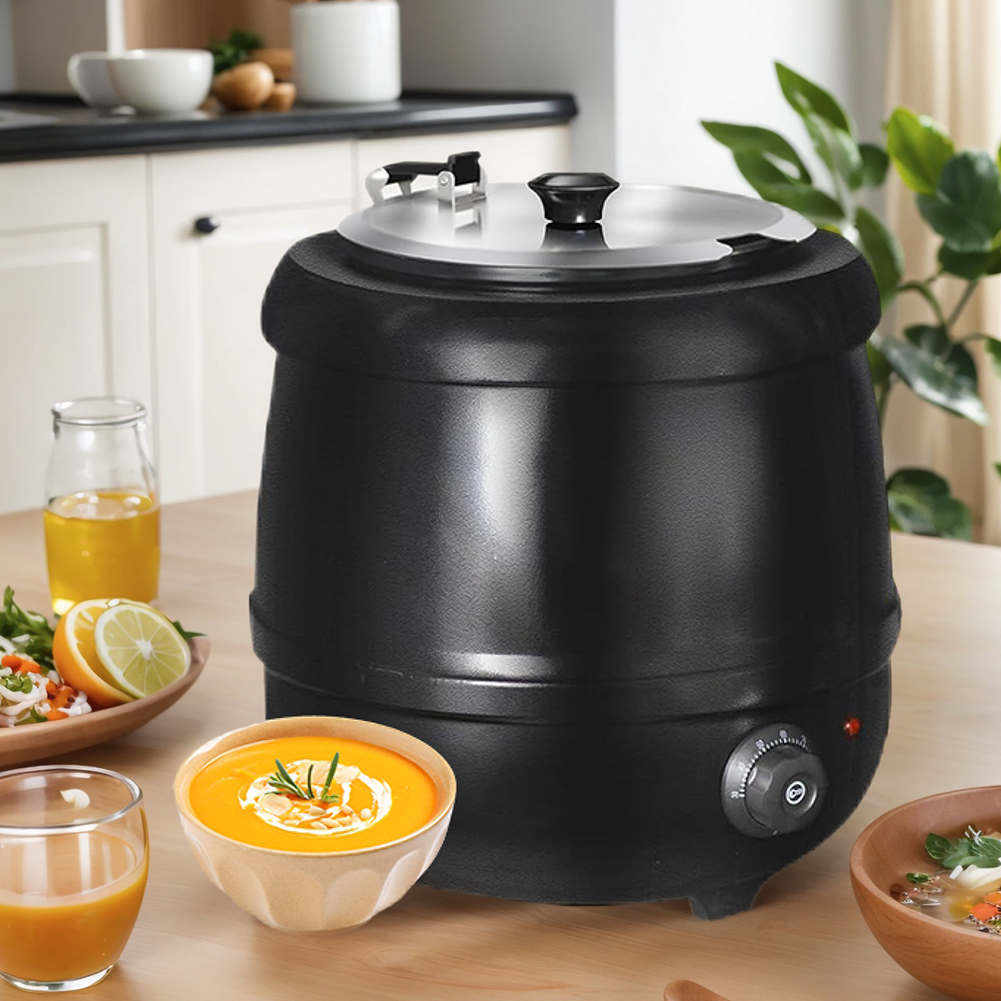 Soup Kettle Warmer - Marmite à soupe électrique 10L avec