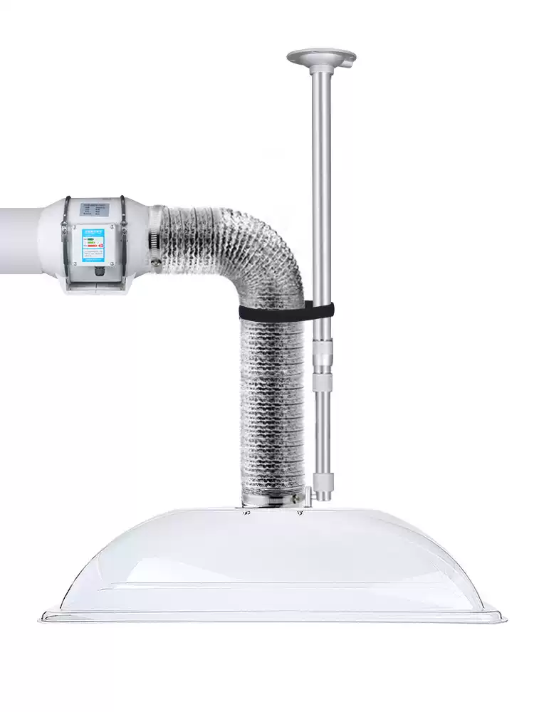 Commercial Exhaust Hood - Extracteur de fumée mobile à capot