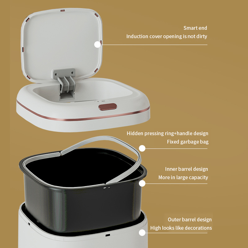 Poubelle intelligente 20/35/40 - Commercial Kitchen Trash Can avis et prix
