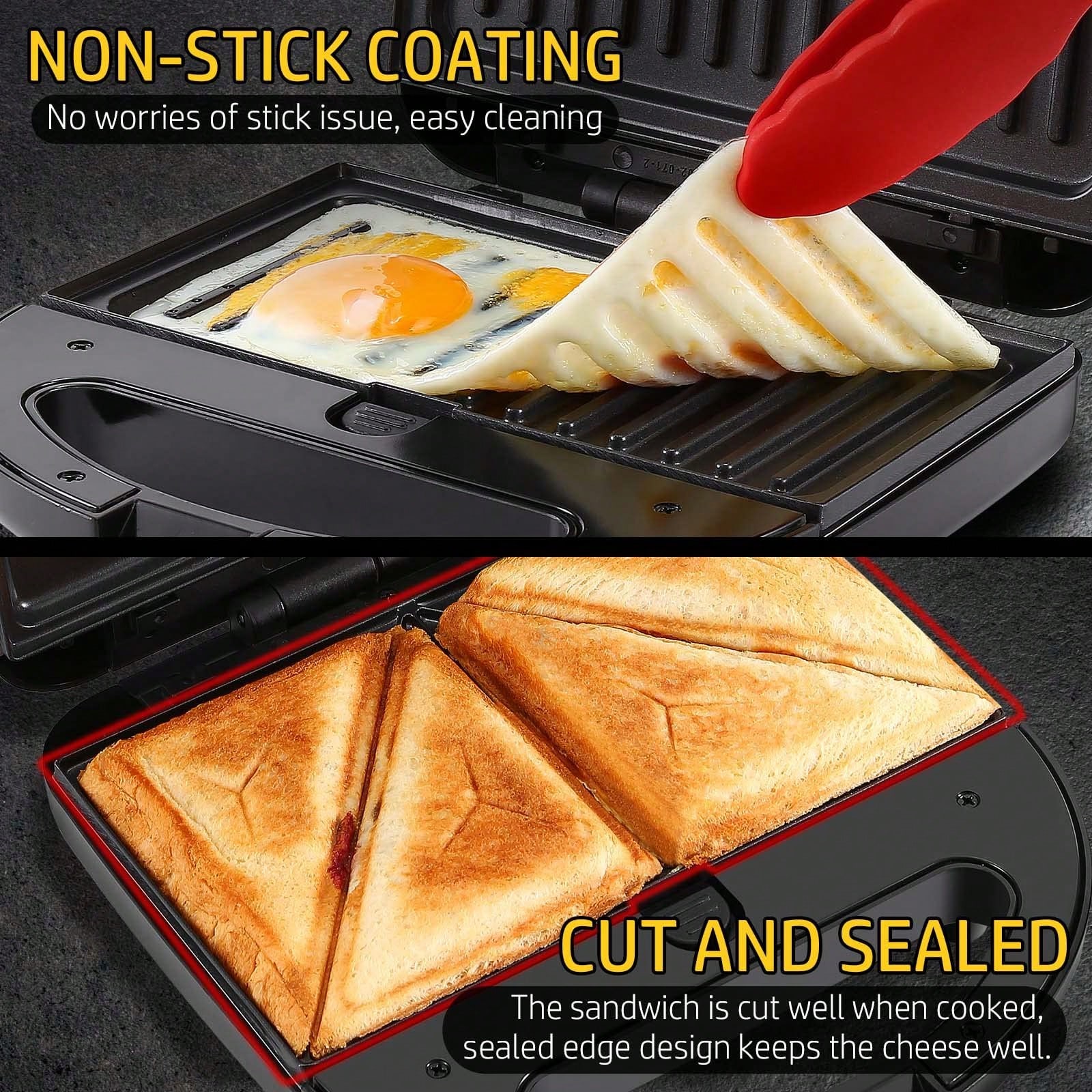 Machine à gaufres 3-en-1, 750W - Sandwich Press Panini avis et prix