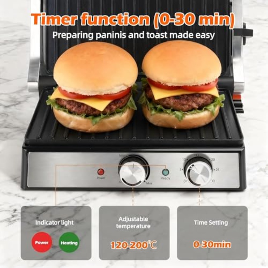 Presse à sandwich Panini avec  - Sandwich Press Panini avis et prix