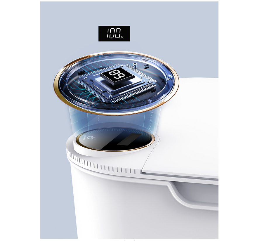 Poubelle intelligente à capteu - Commercial Kitchen Trash Can avis et prix