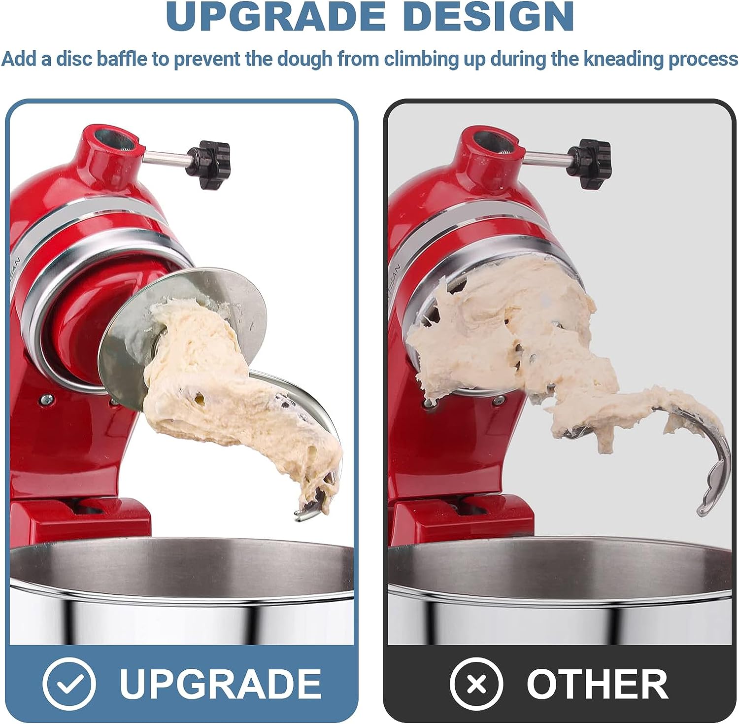 Crochet à pâte en spirale pour - Commercial Kitchen Aid Mixer avis et prix