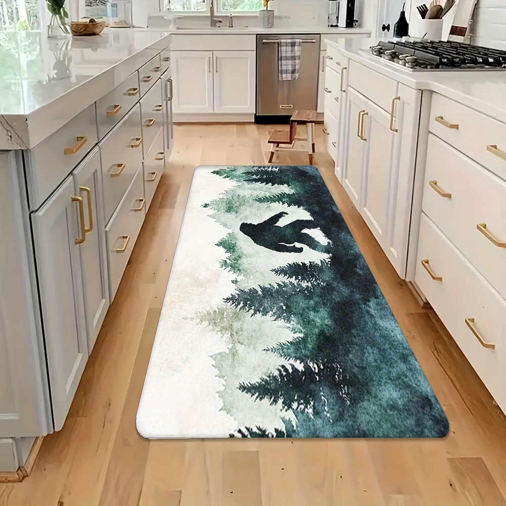 Tapis de sol moderne à motif d - Commercial Kitchen Interior avis et prix