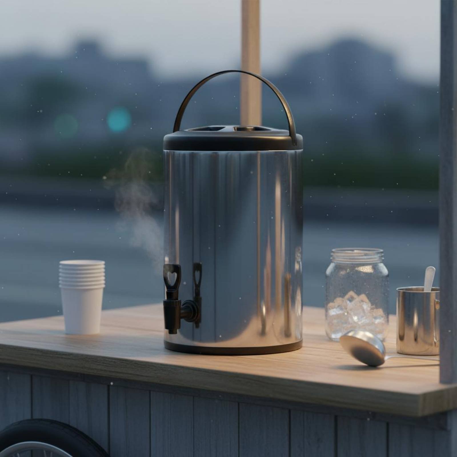 Baril à thé au lait profession - Cold Drink Dispenser avis et prix