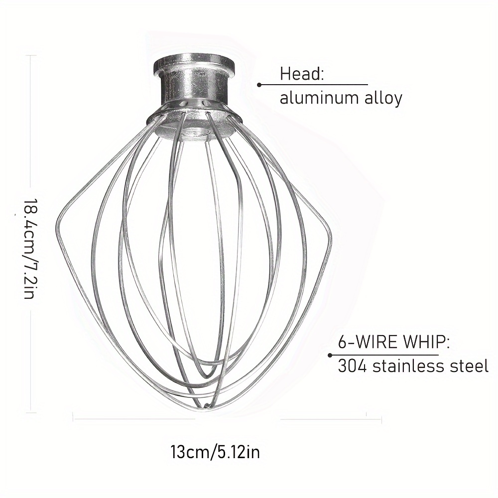 Fouet en fil d'acier inoxydabl - Commercial Kitchen Aid Mixer avis et prix