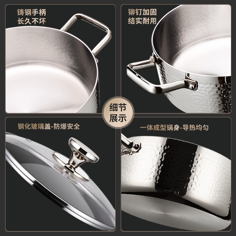 Casserole à induction en acier - Soup Kettle Warmer avis et prix