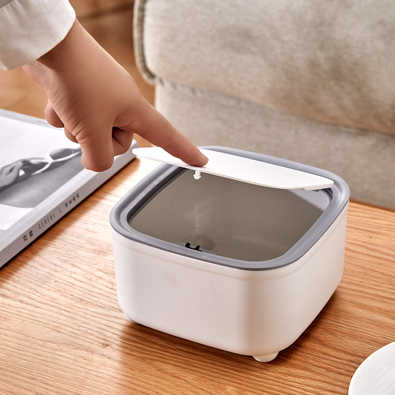Poubelle ronde avec couvercle, - Commercial Kitchen Trash Can avis et prix
