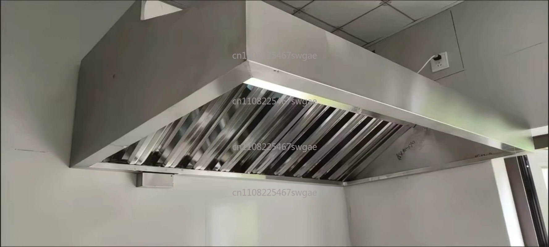 Hotte de cuisine en acier inox - Commercial Exhaust Hood avis et prix
