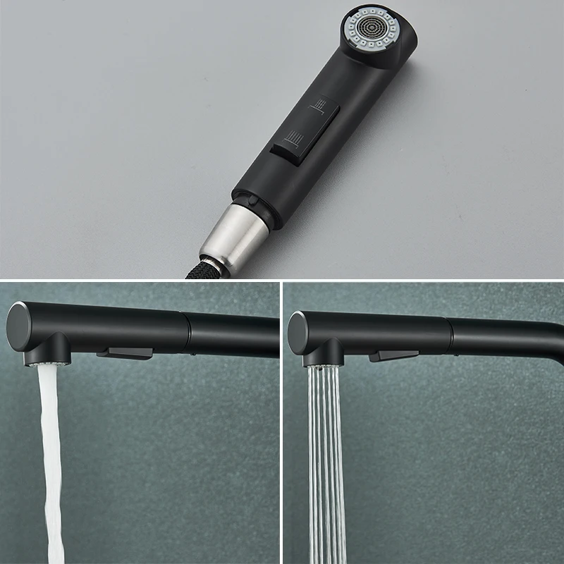 Robinet de cuisine noir extrac - Commercial Kitchen Mixer Tap avis et prix