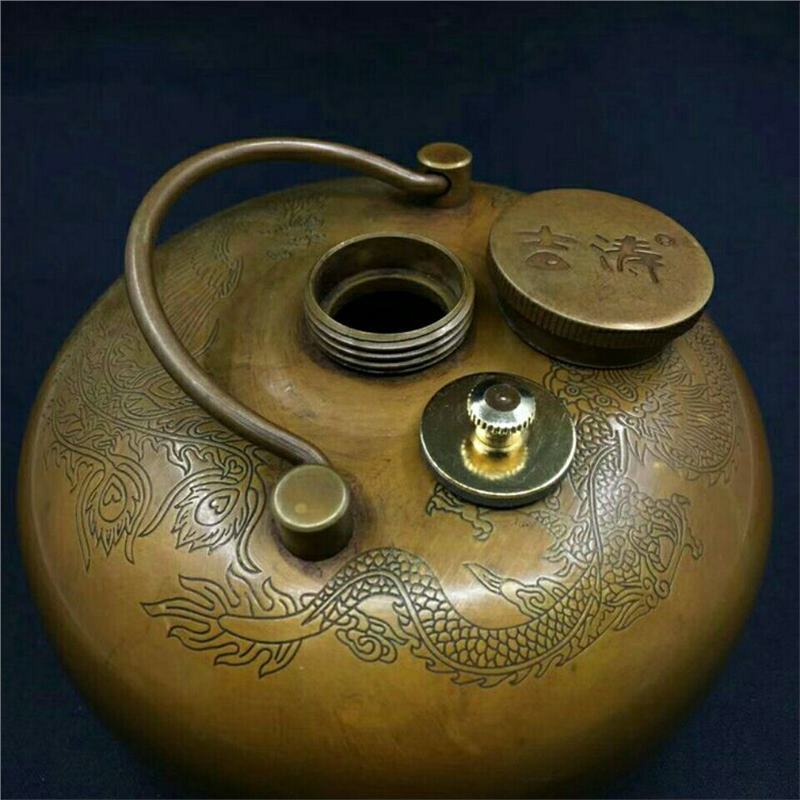 Chauffe-mains en laiton Dragon - Soup Kettle Warmer avis et prix