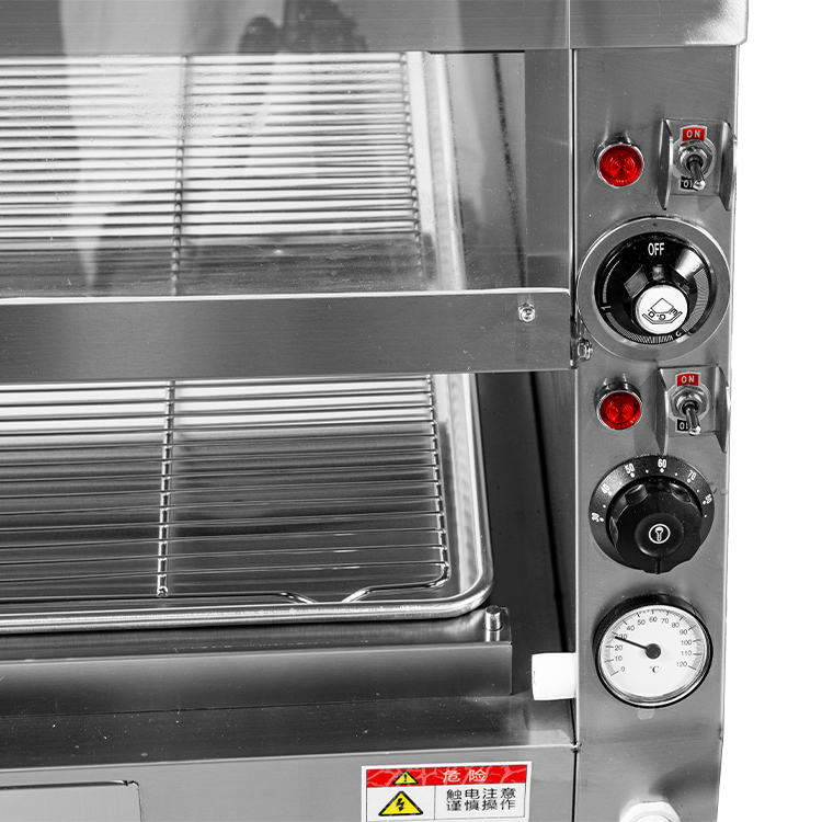 Vitrine chauffante commerciale - Food Warmer Display avis et prix