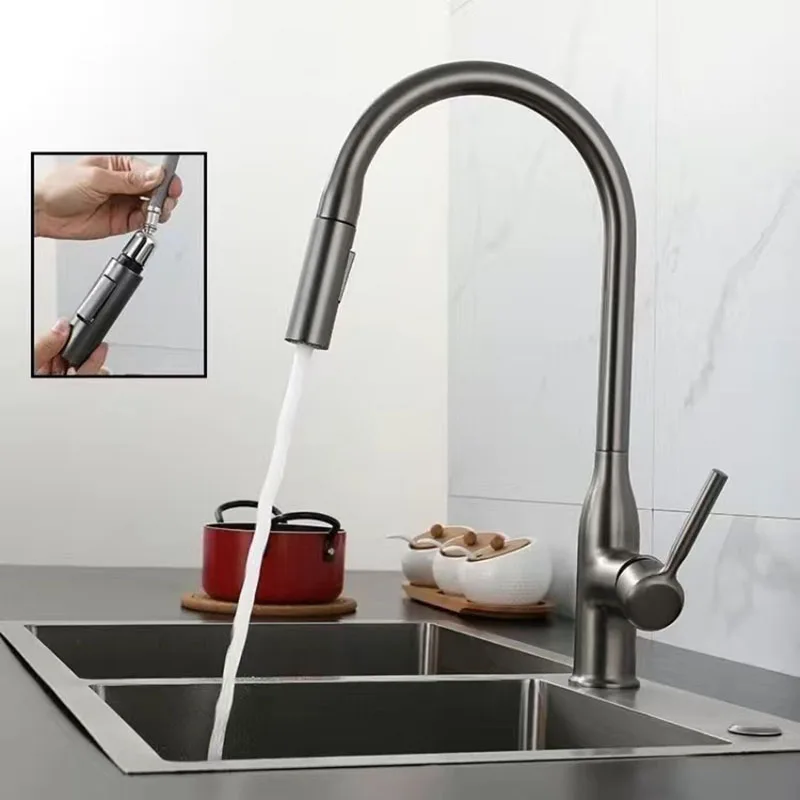 GEGVE-Robinet flexible en lait - Commercial Kitchen Mixer Tap avis et prix