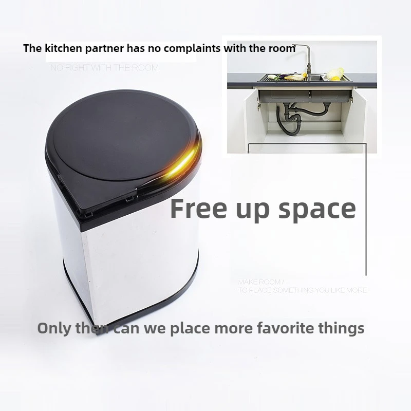 Poubelle coulissante haut de g - Commercial Kitchen Trash Can avis et prix