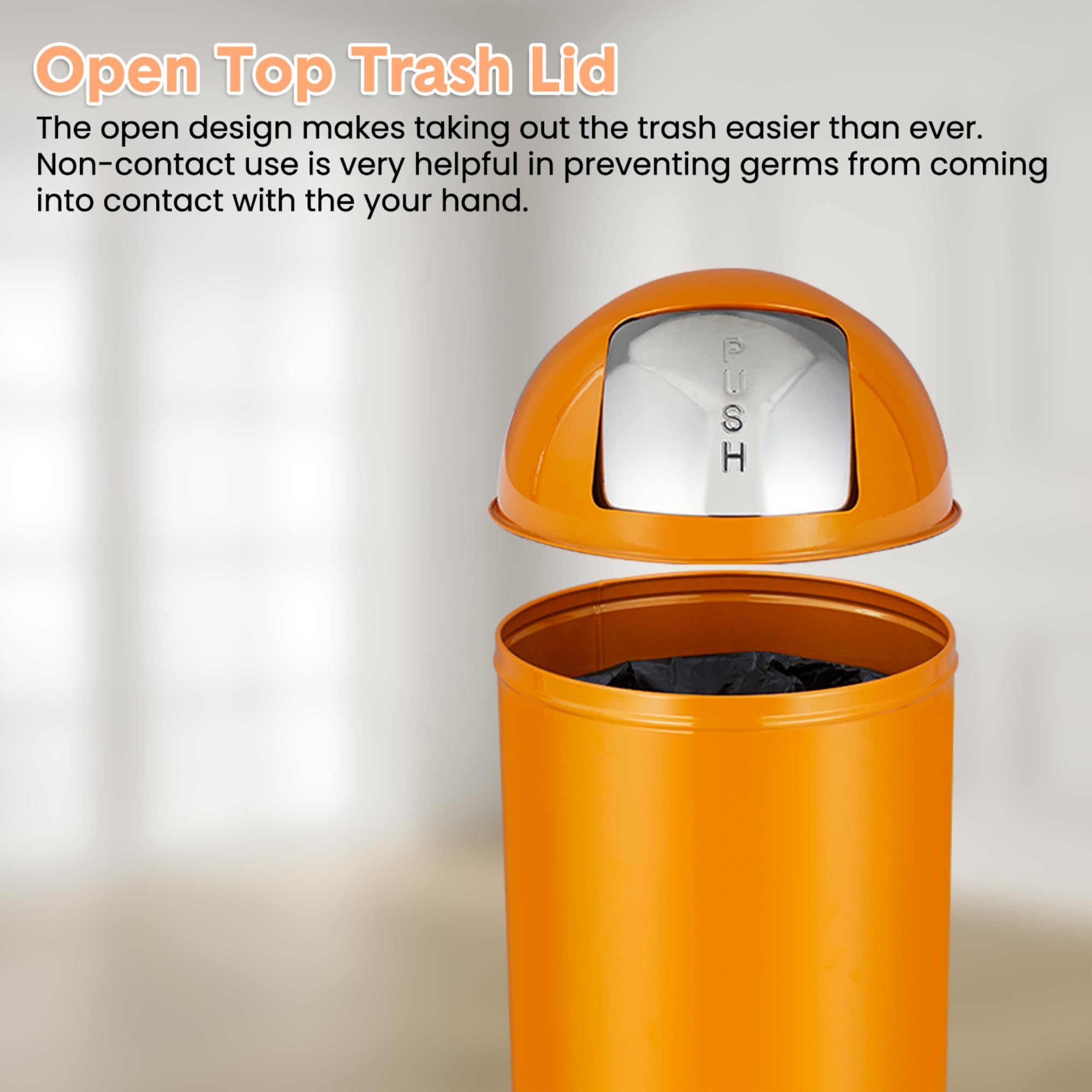Poubelle à couvercle coulissan - Commercial Kitchen Trash Can avis et prix
