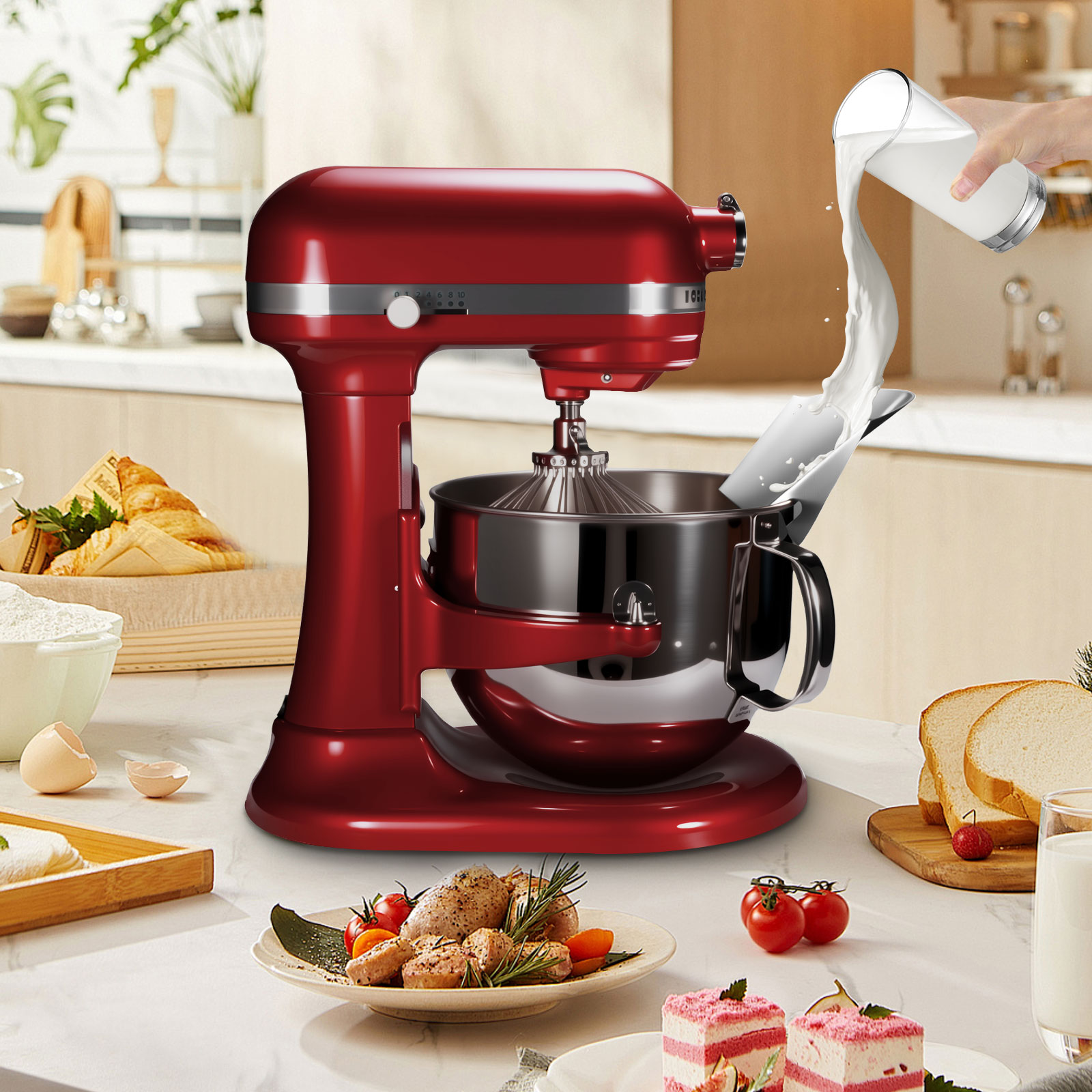 Protection contrebasculante en - Commercial Kitchen Aid Mixer avis et prix