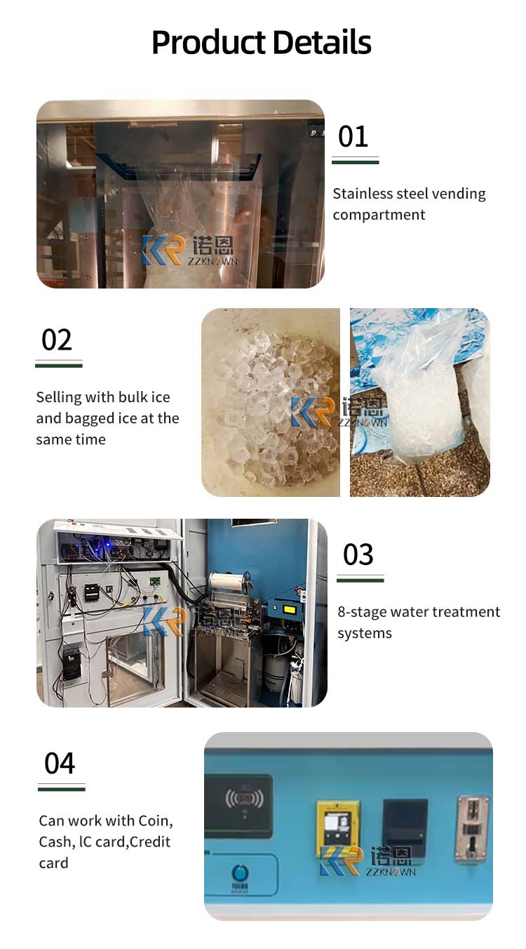 Distributeur de glace en libre - Commercial Ice Maker avis et prix