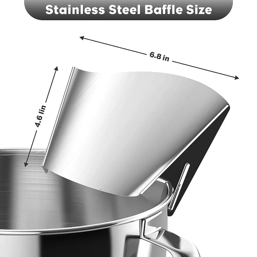 Bouclier verseur en acier inox - Commercial Kitchen Aid Mixer avis et prix