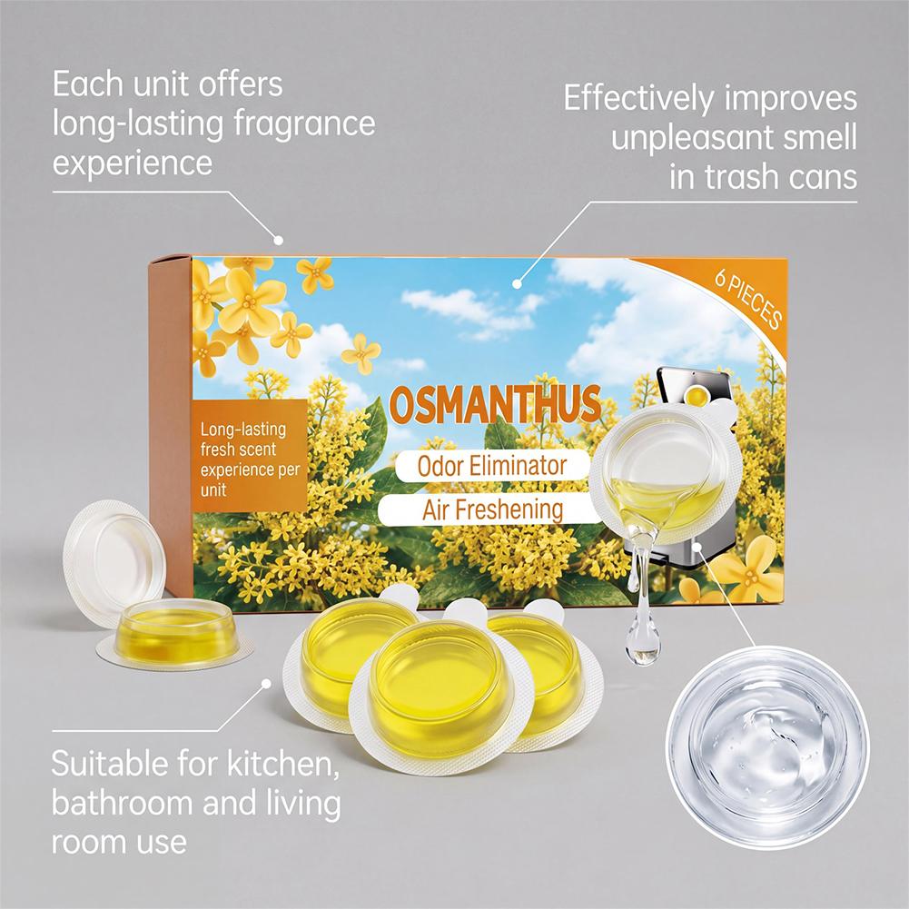 Lot de 6 désodorisants en gel  - Commercial Kitchen Trash Can avis et prix