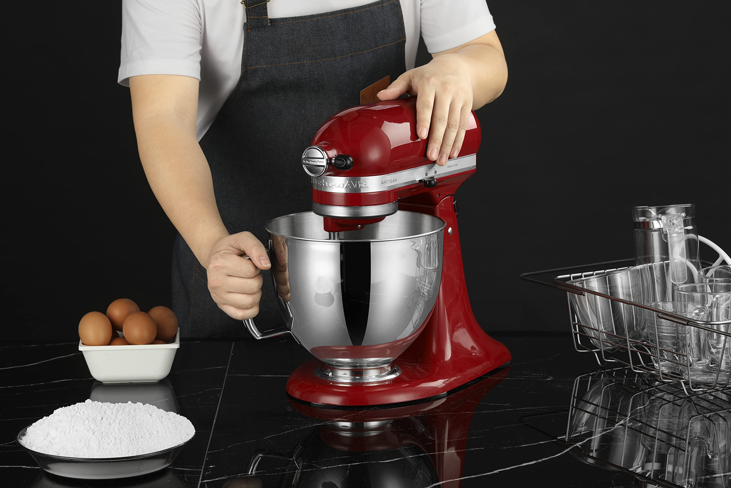 Bol mélangeur en acier inoxyda - Commercial Kitchen Aid Mixer avis et prix